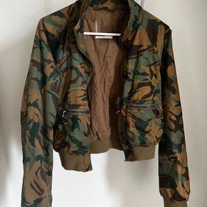 Vintage Army Bomber Jacket